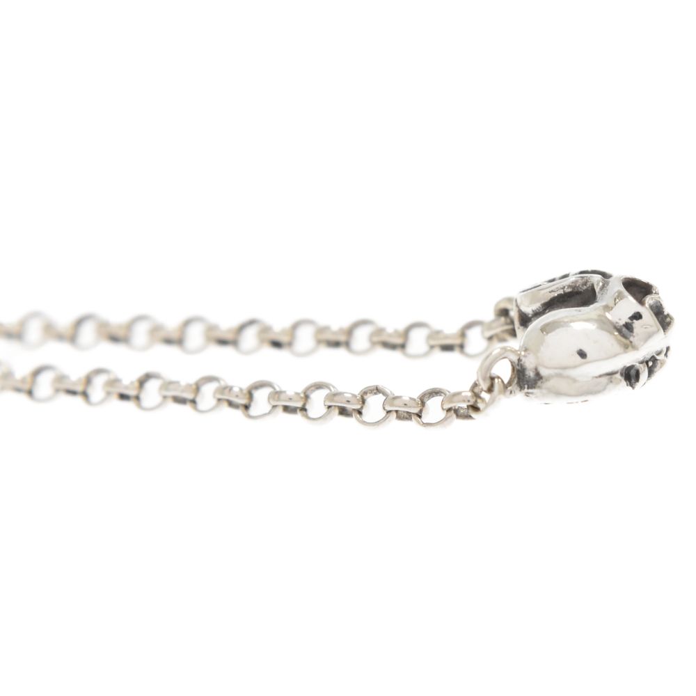 CHROME HEARTS (クロムハーツ) HEART ROLL CHAIN 16 ハートロールチェーンネックレス シルバー - メルカリ