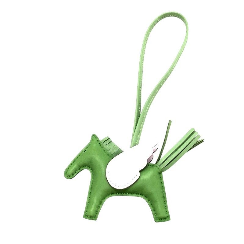 エルメス HERMES ロデオペガサスPM ヴェールユッカ ヴェールクリケット モーブペール スイフト レディース チャーム