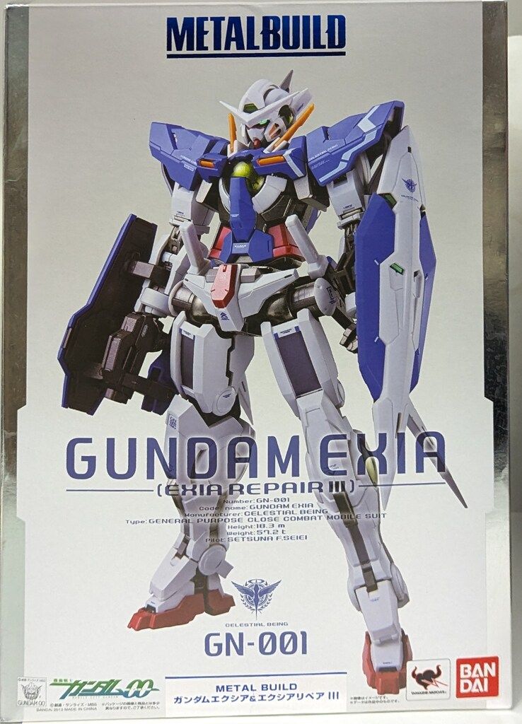 BANDAI L BUILD ガンダムエクシア&エクシアリペアIII 初版