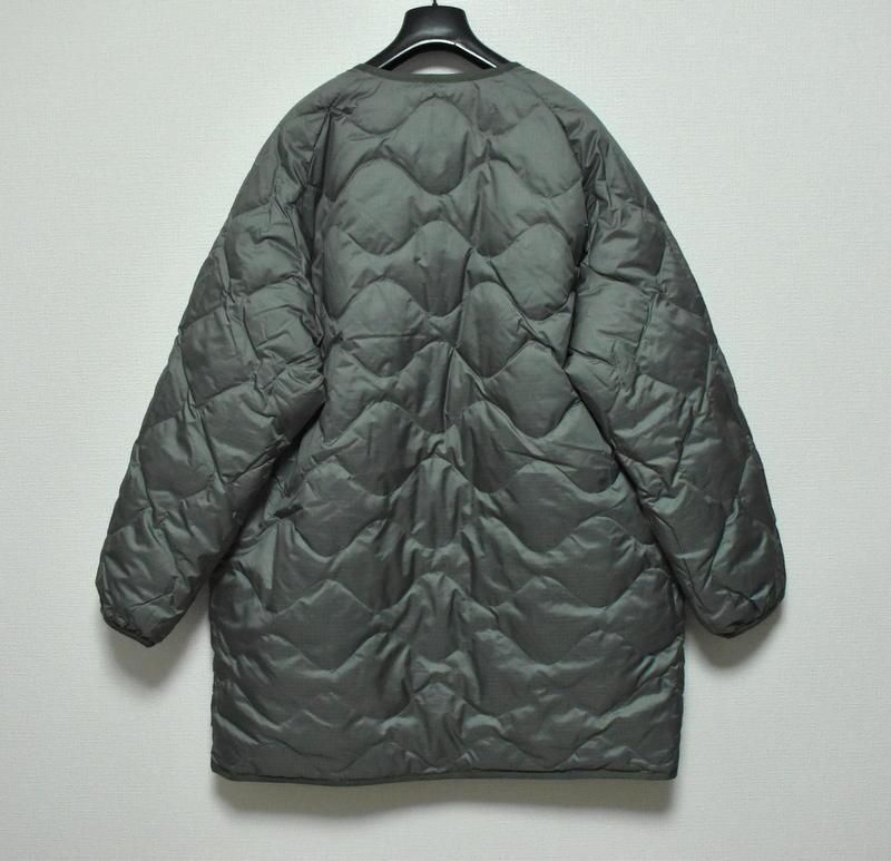 nanamica Reversible Down Coat S M L XL SUBF267 SAGE GREEN ナナミカ リバーシブル ダウンコート