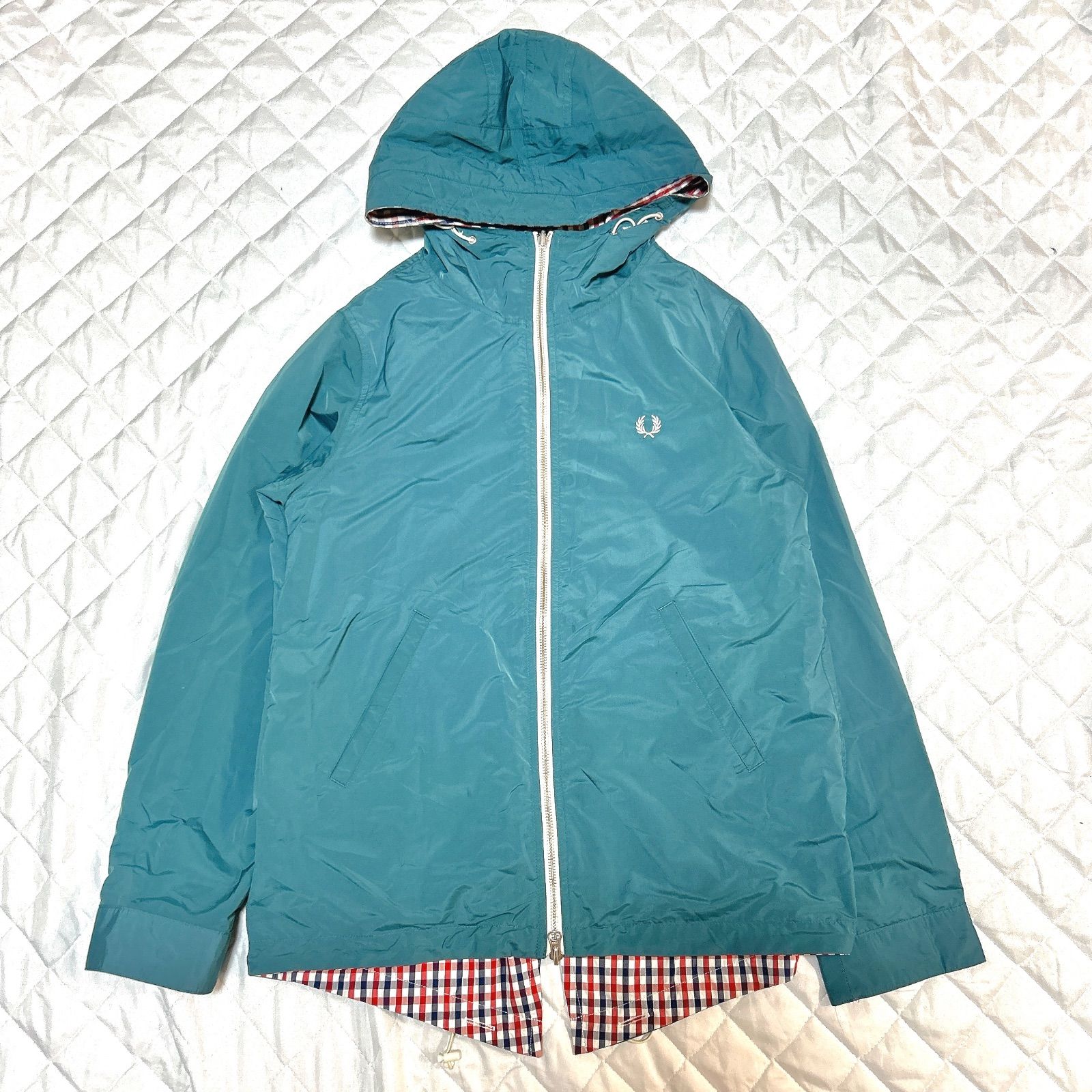 FRED PERRY フレッドペリー リバーシブルジャケット グリーン 緑 