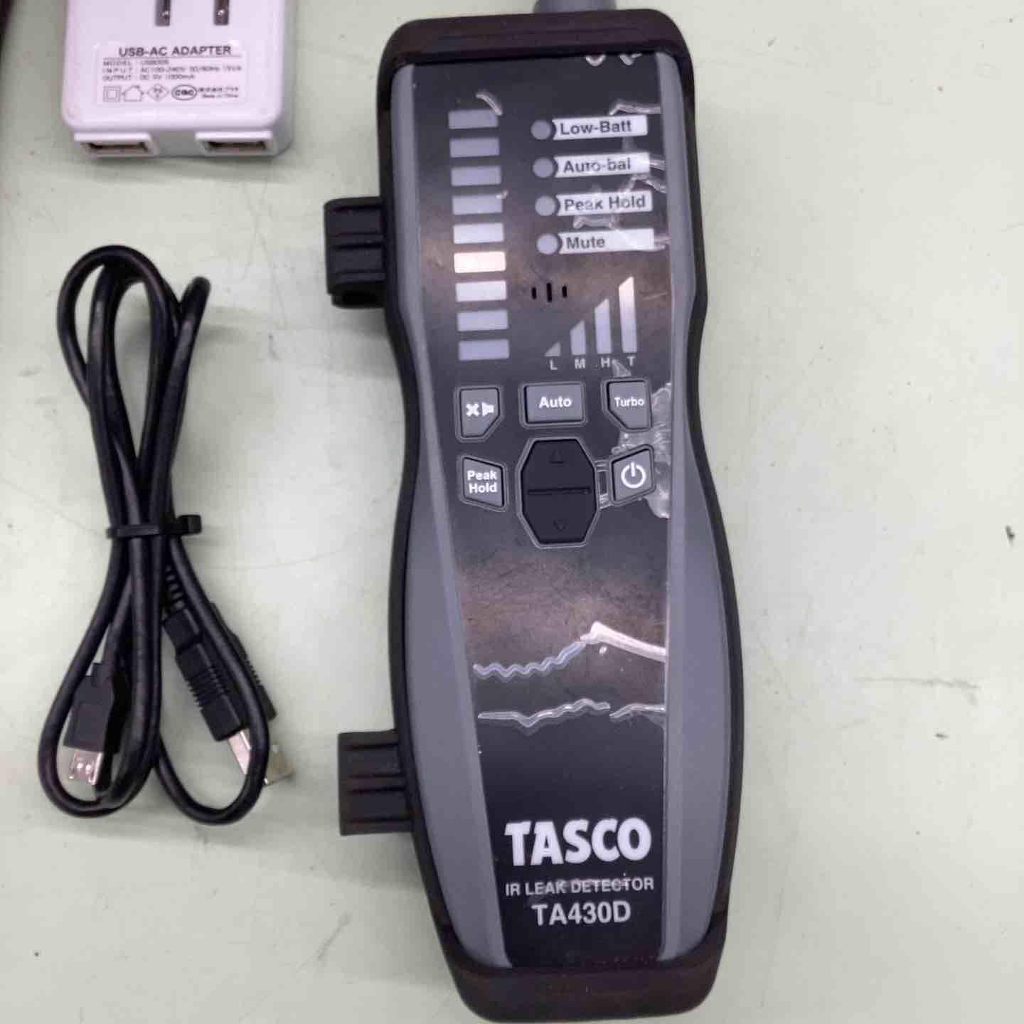 イチネンTASCO タスコ 赤外線式ガス検知器 リークテスタ TA430D 通電のみ 越谷店 HRDEVELOPMENT_JP