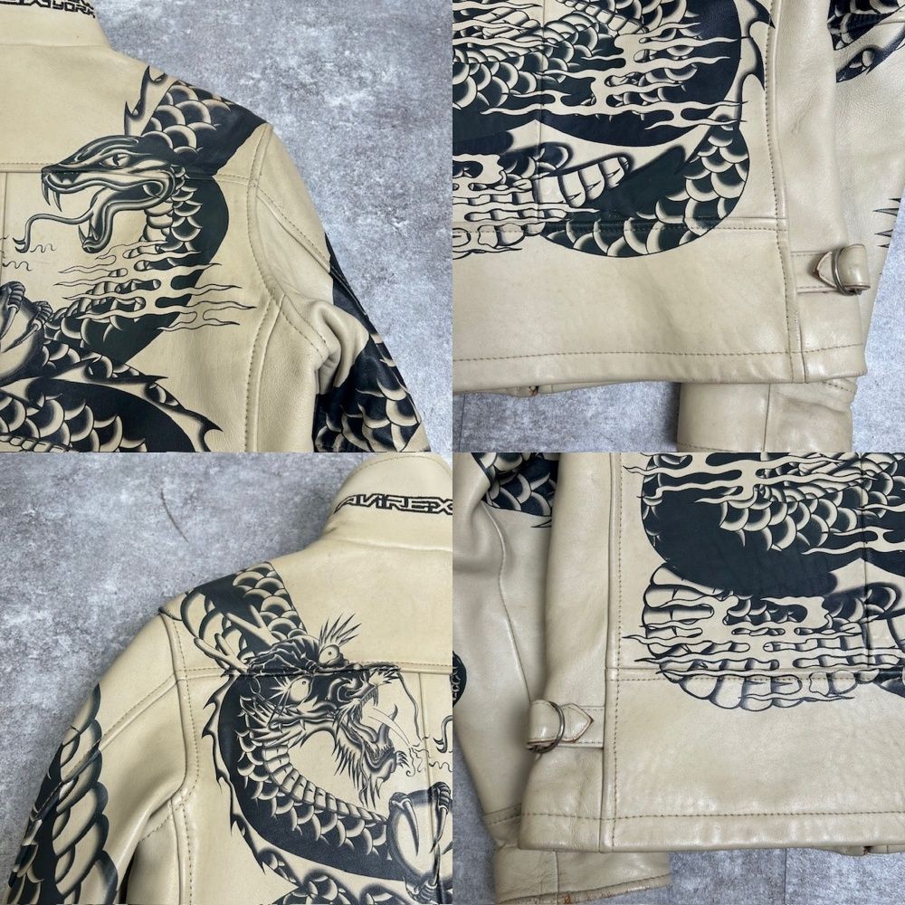 AVIREX アヴィレックス DRAGON&SNAKE トラッカー 6171052 蛇 龍