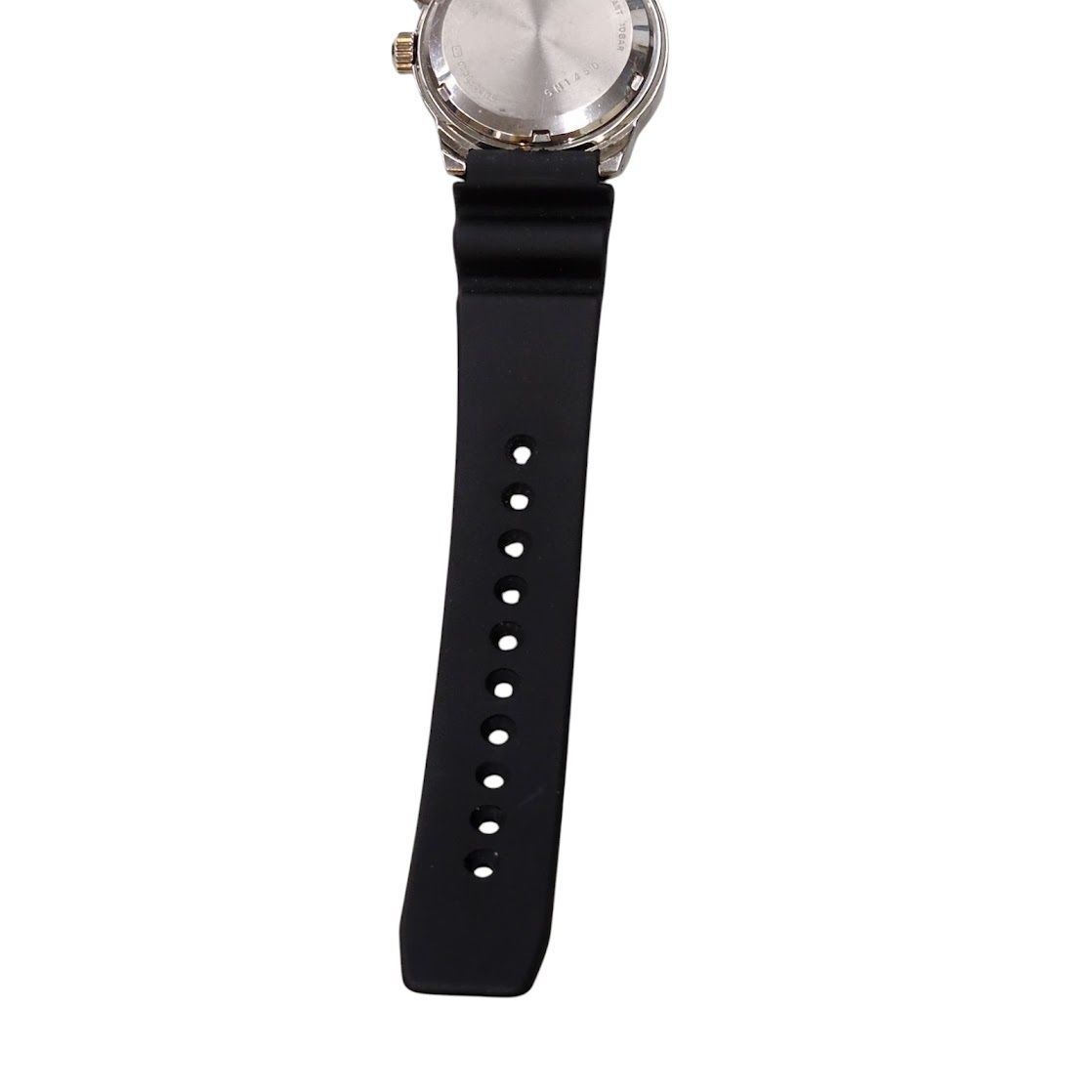 SEIKO 「S」サス AGS 5M22-6C20 文字盤ブラック SEIKO/セイコー SUS/サス ◇ 5M22-6C20 AGS/キネティック 黒文字