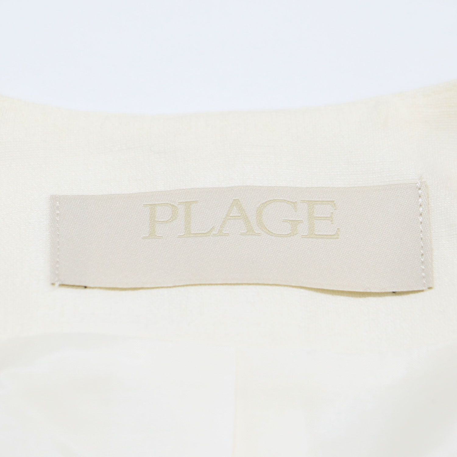 Plage プラージュ ジャケット オフホワイト 白 サイズ:36(S) / 24春夏