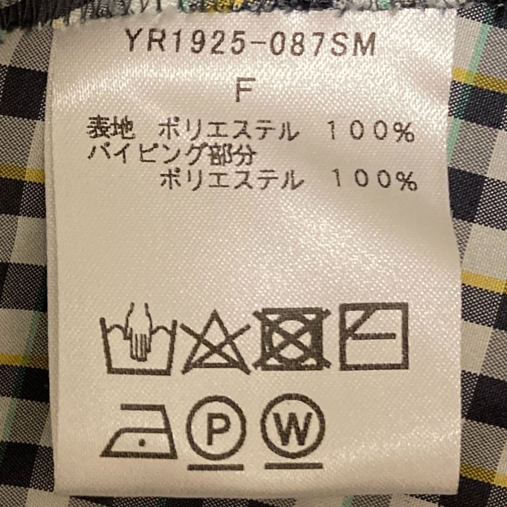 yori ライトチェックパーカー　ヨリ yori ライトチェックパーカー 新品