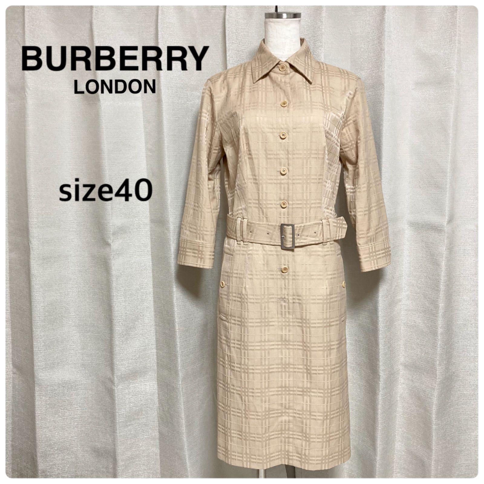 BURBERRY（ひざ丈ワンピース）のフリマアイテム一覧 美品 BURBERRY