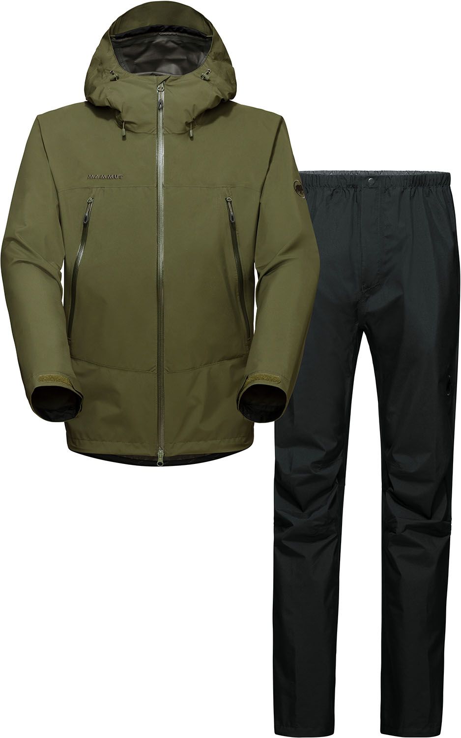 マムート MAMMUT アウトドア CLIMATE Rain -Suit AF Men クライメイトレインスーツ メンズ ジャケット ウィンドウェア トップス コート 登山 アウター ゴアテックス 101026552 4601 IGUANA-BLACK