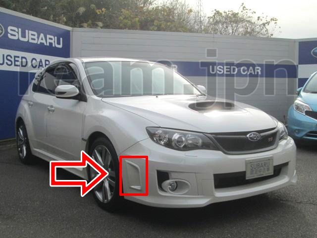 新品 スバル純正 GRB インプレッサ WRX STI フロントバンパー サイド  