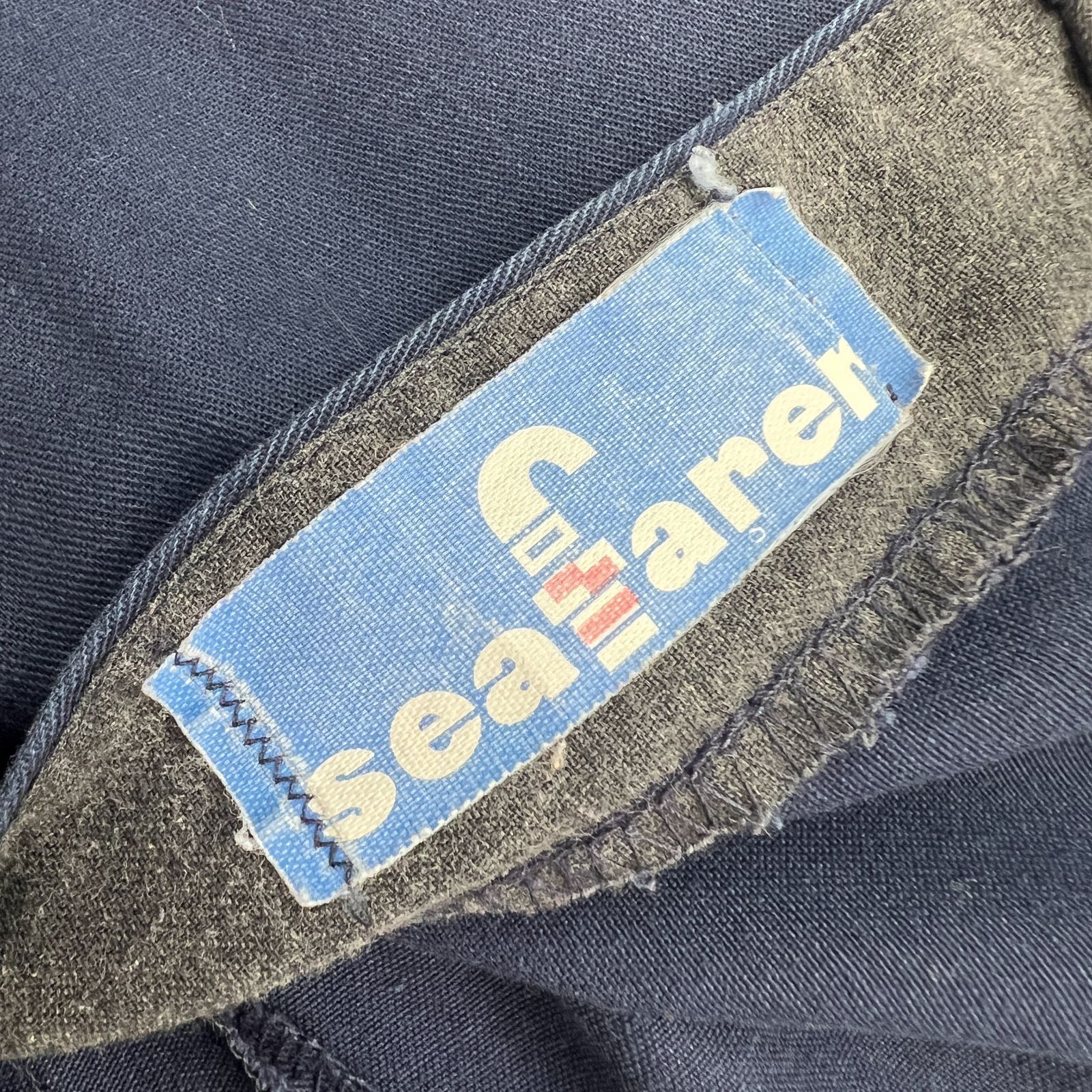Seafarer コットン パンツ スラックス ビンテージ 濃紺 USN 払下げ