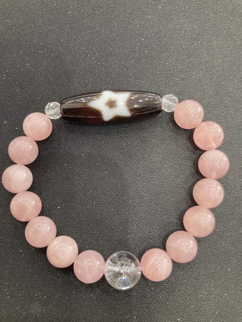 E27997】チベット天珠 ブレ スレット 天然 石アクセサリー