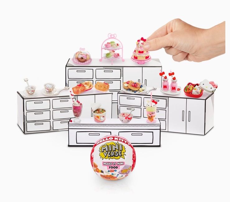 ミニバース メイクイットミニフード ハローキティ MGA's Miniverse