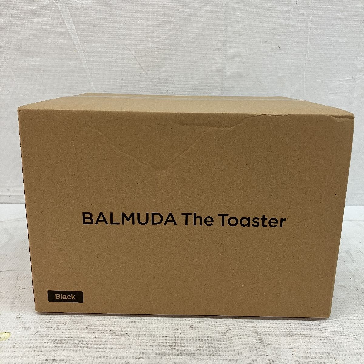 【新品未開封品】BALMUDA K11A-BK ブラック シュリンク未開封 新品未開封シュリンク付】バルミューダ トースター ブラック