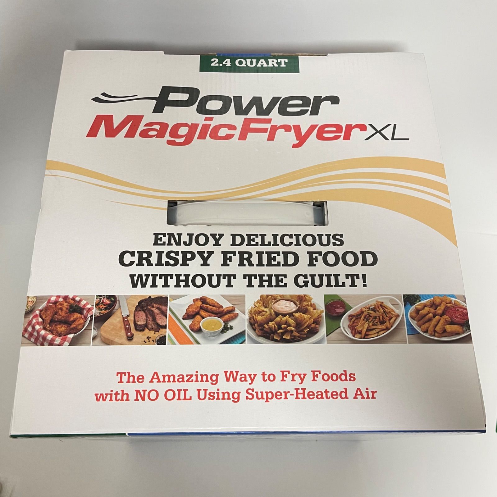 未使用 Power Magic Fryer XL パワーマジックフライヤーXL 取扱説明書兼レシピ付属 - メルカリ