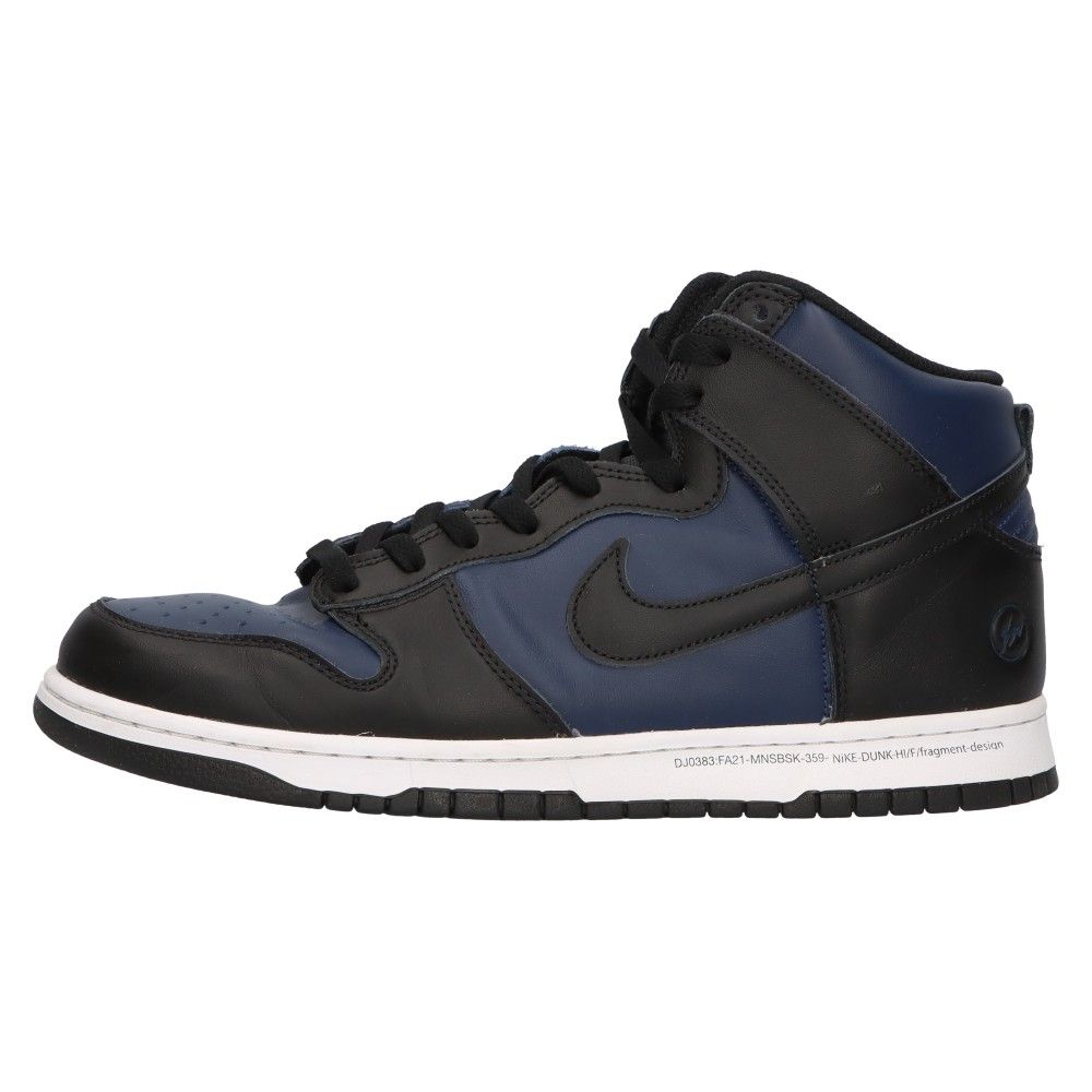 NIKE (ナイキ) ×FRAGMENT DESIGN DUNK HIGH CITY PACK MIDNIGHT NAVY