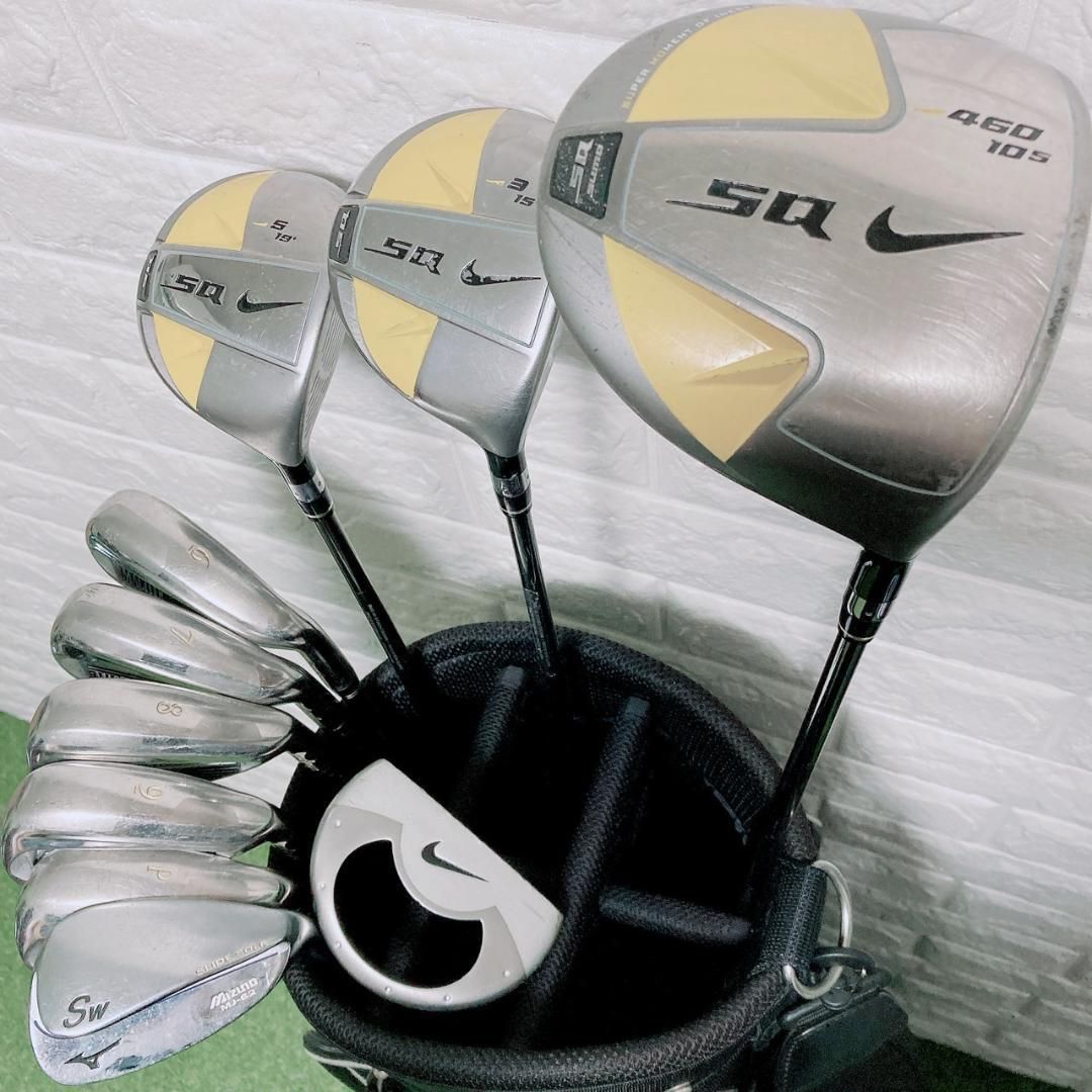 ゴルフクラブ メンズ セット NIKE MIZUNO 10本 初心者