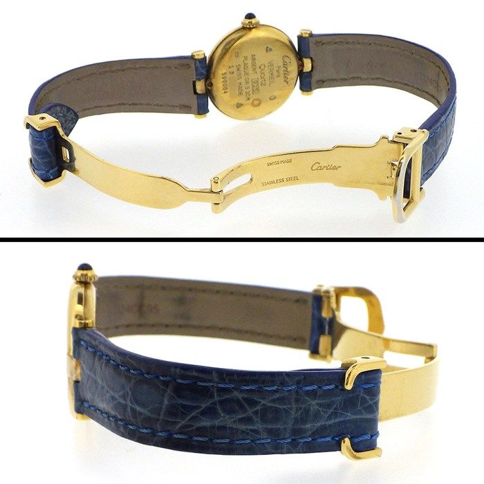 CARTIER】カルティエ マスト ヴァンドーム 腕時計 ヴェルメイユ
