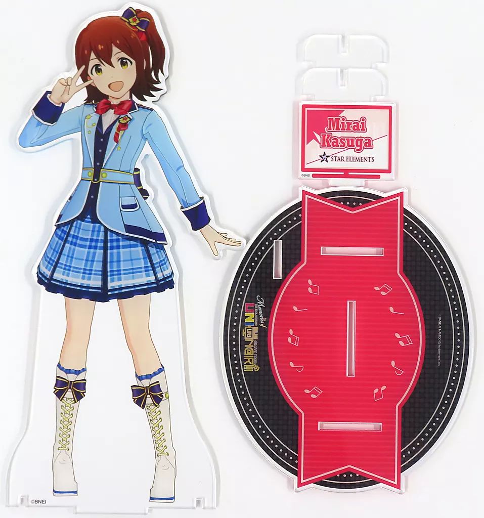 雑貨　箱崎星梨花 メガアクスタ 「THE IDOLM＠STER MILLION LIVE! 6thLIVE TOUR 開催記念展示会 Memories of UNI-ON＠IR!!!!」 中古】雑貨 春日未来 メガアクスタ 「THE IDOLM＠STER MILLION