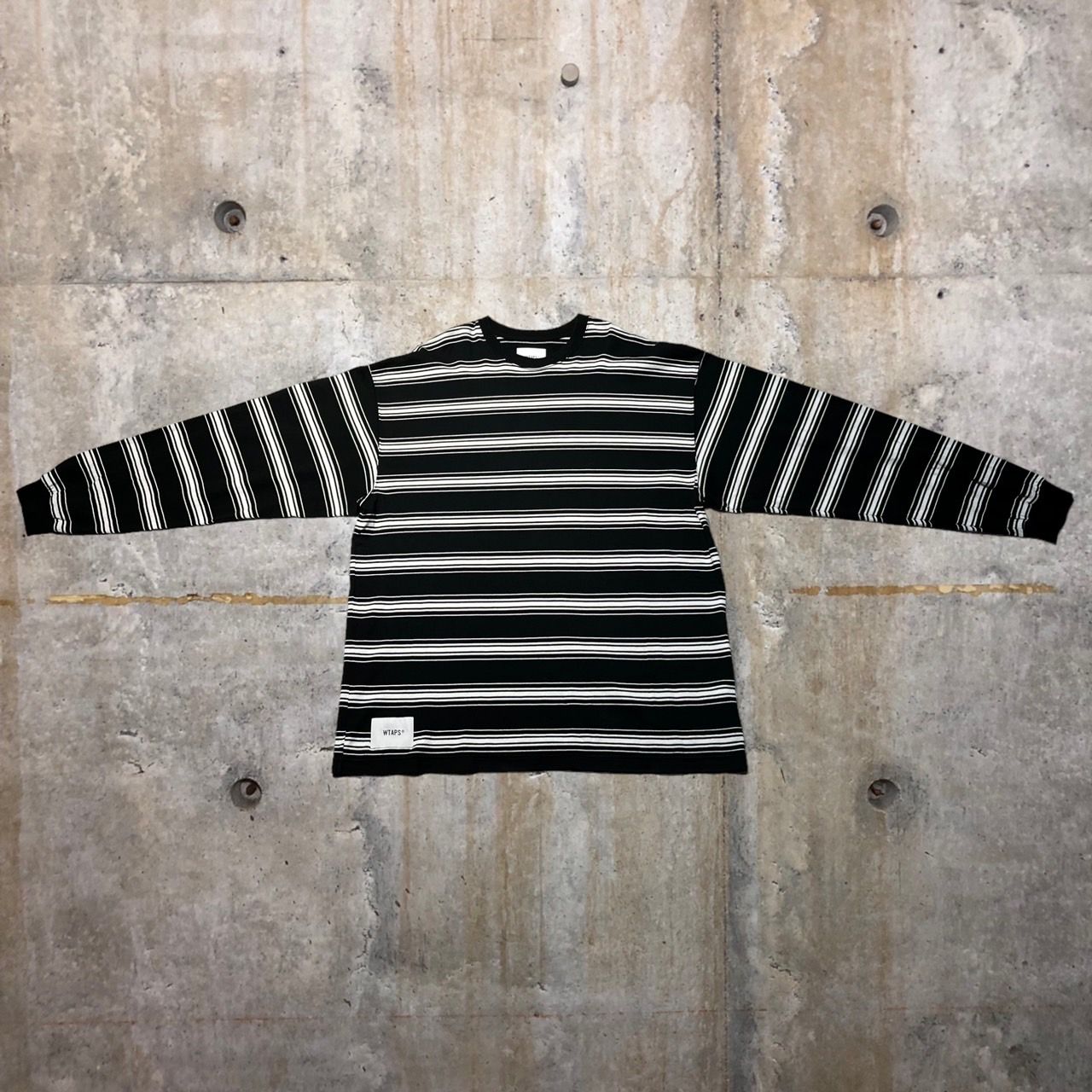 WTAPS(ダブルタップス) 22AW BDY 01 / LS / COTTON. TEXTILE/ボーダー 