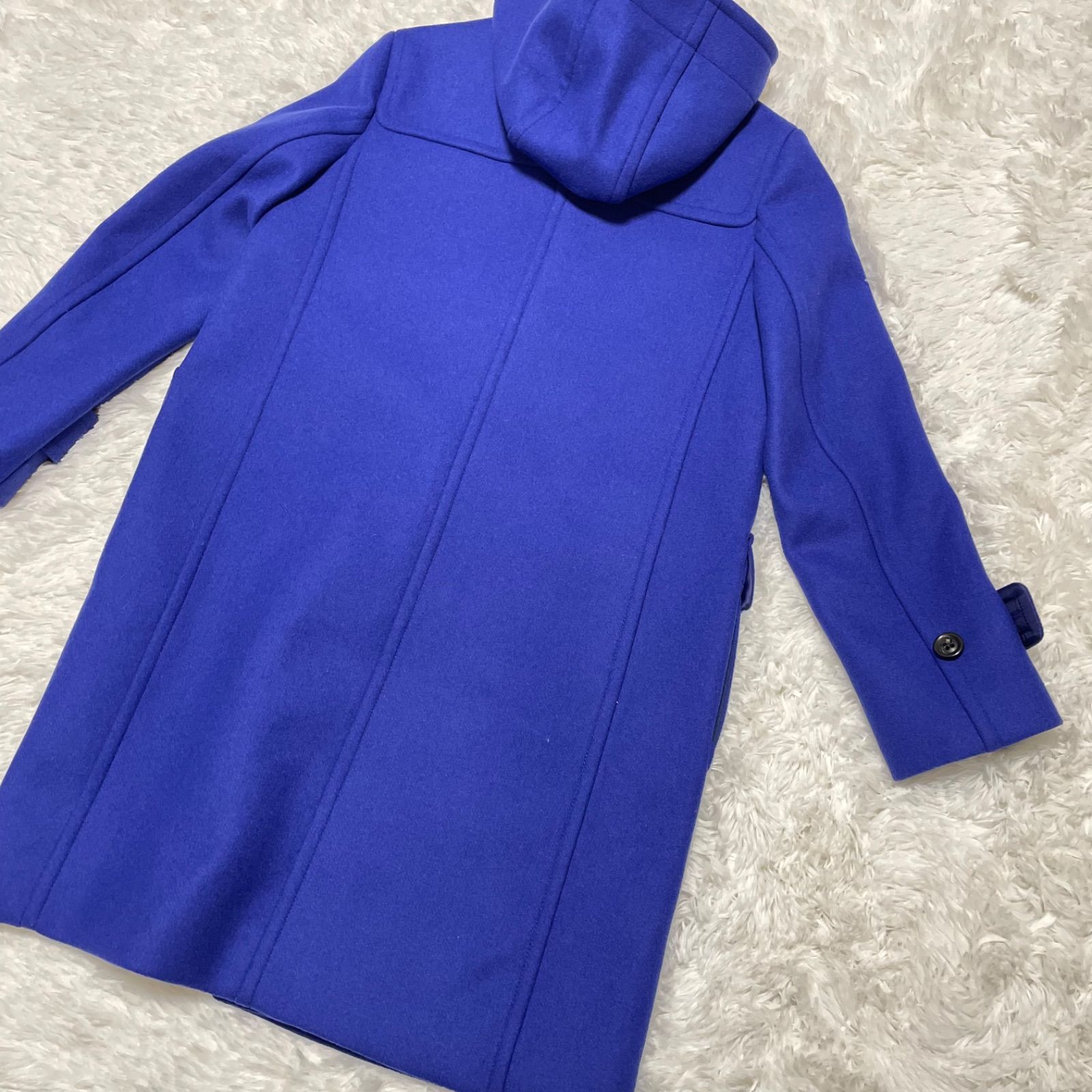 グリーンレーベルリラクシング ダッフルコート ロイヤルブルー XL