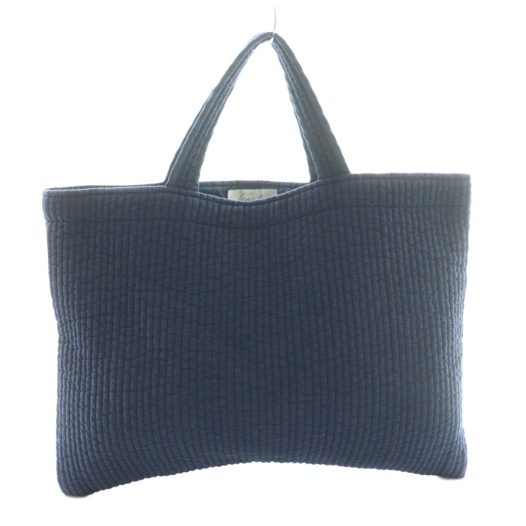 ピオヌンナル　ミルク　プロフィールご確認ください様 ピオヌンナル pionunnal ミルク MILK トートバッグ ハンド 紺