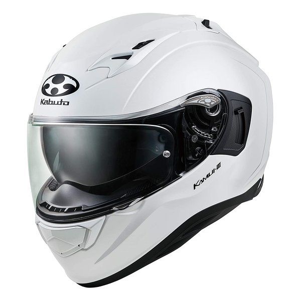 【新品】OGK  オージーケー バイクヘルメット フルフェイス KAMUI-III カムイ3 パールホワイト Sサイズ KAMUI3PWHS (2476269)