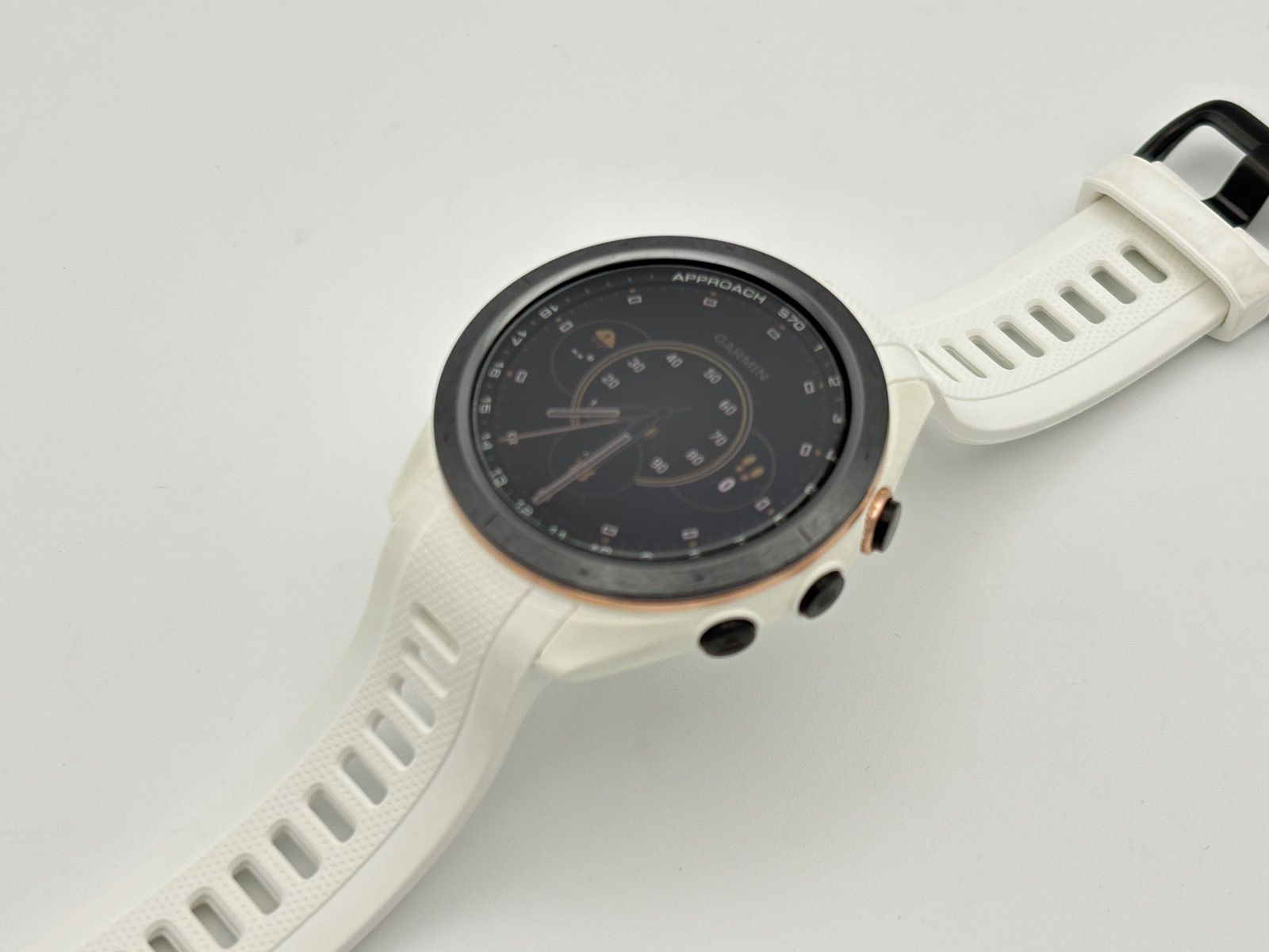 GARMIN Approach S70 42mm ホワイト 付き ガーミン アプローチ ゴルフウォッチ GPSナビ