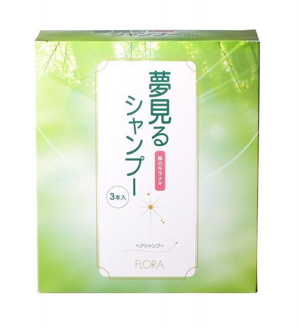 フローラ 100%天然の無香料ヘアシャンプー 夢見るシャンプー 300ml×3本
