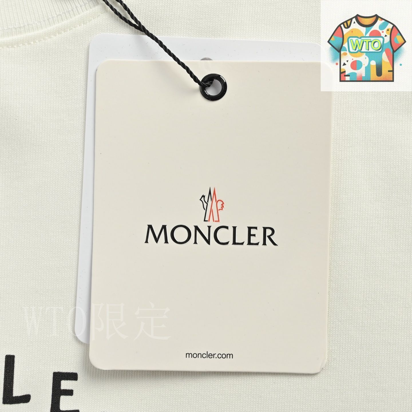 ◎国内即発◎クーポン有◎MONCLER Tシャツ ブランドロゴ 半袖 MONCLER (モンクレール) 刺繍ロゴ クルーネック 半袖 Tシャツ