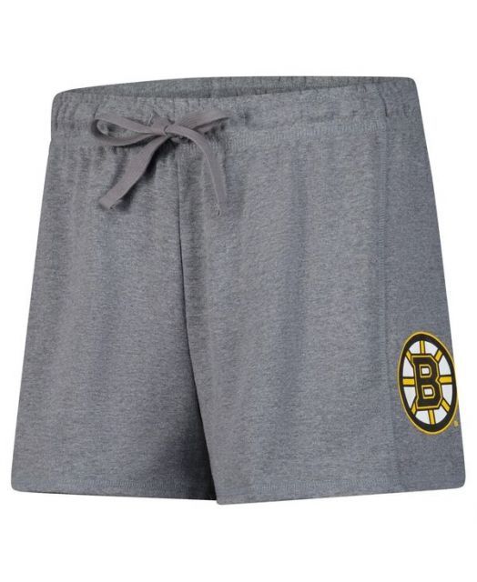 最高品質を待つ！ 送料無料 ファナティクス レディース ハーフパンツ ショーツ ボトムス Women s Heather Gray Boston Bruins Logo Shorts Heather Gray