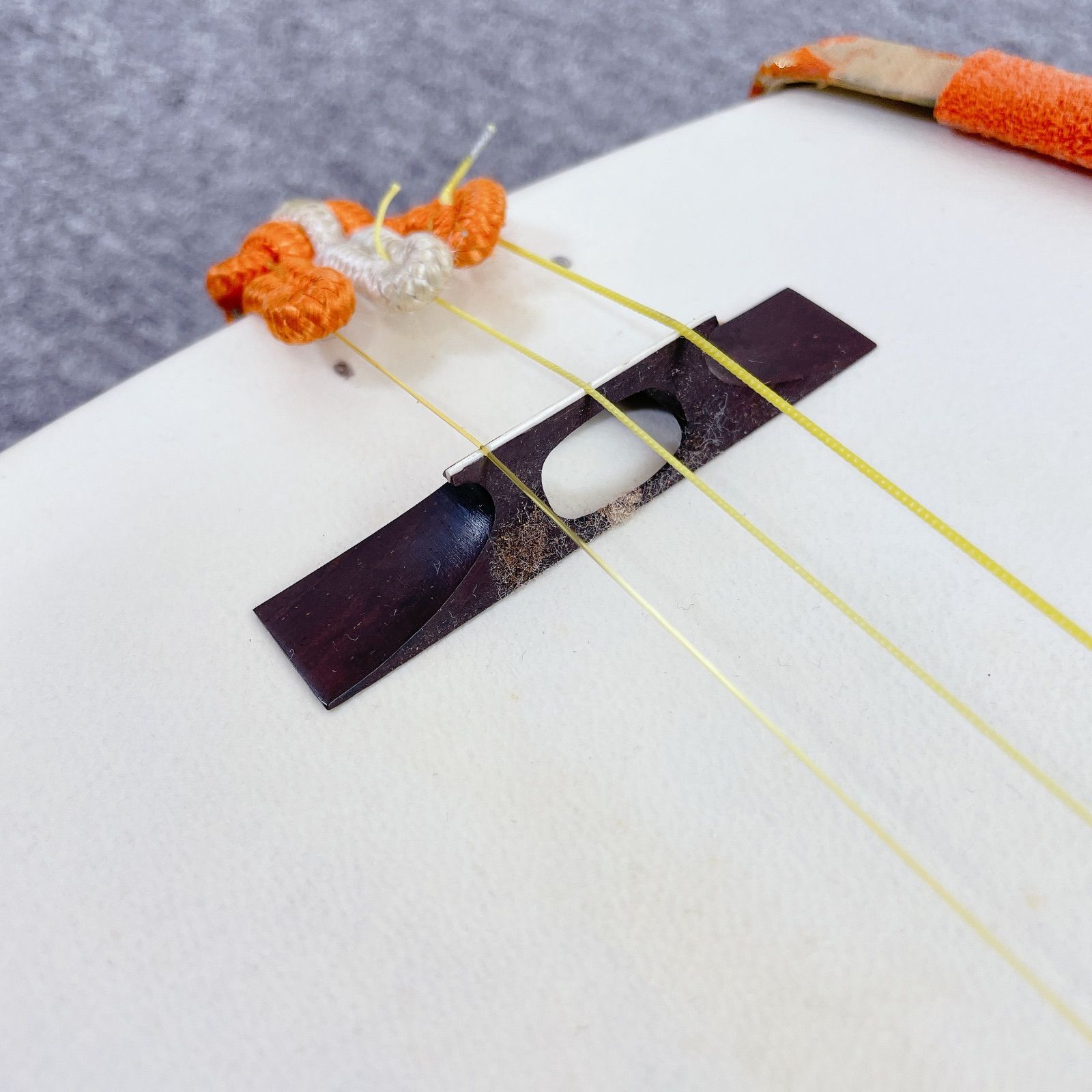 三味線 細棹 花梨 犬皮 丸打胴 平溝 和楽器 - メルカリ