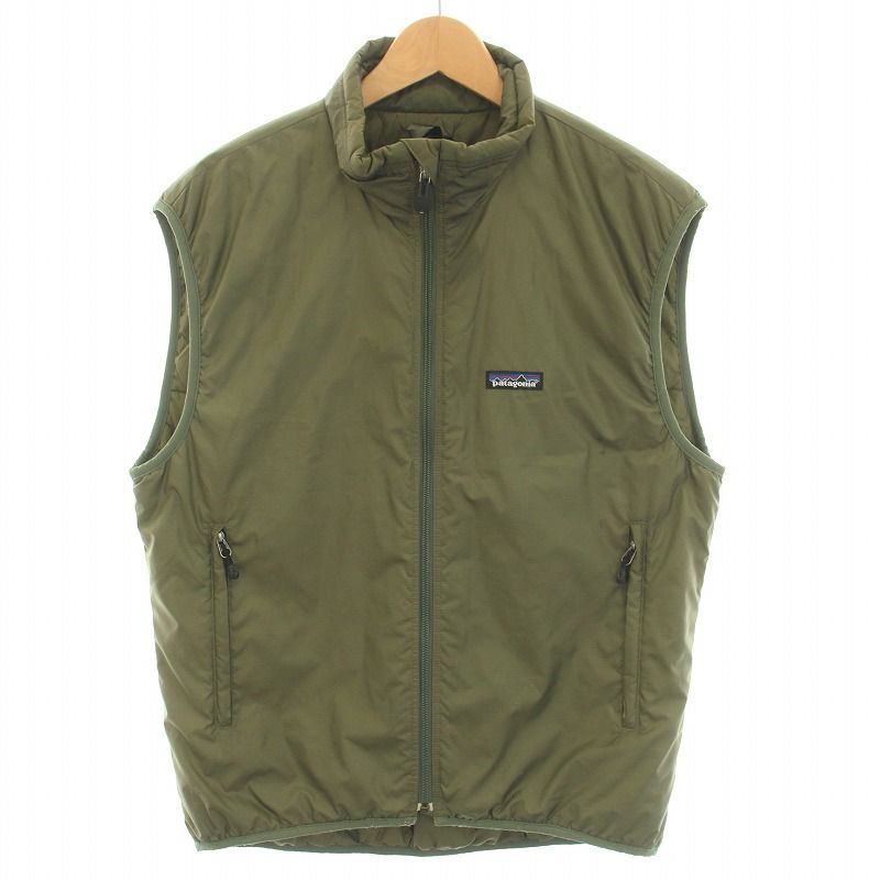 パタゴニア Patagonia マーズレベル7パフボールベスト MARS LEVEL7 Puffball Vest 中綿ベスト 前開き ジップアップ  M カーキ 19005F6 /YT