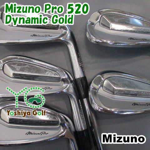 ミズノプロ はみ出る 120 Dynamic Gold S400 4I〜PW7本セット