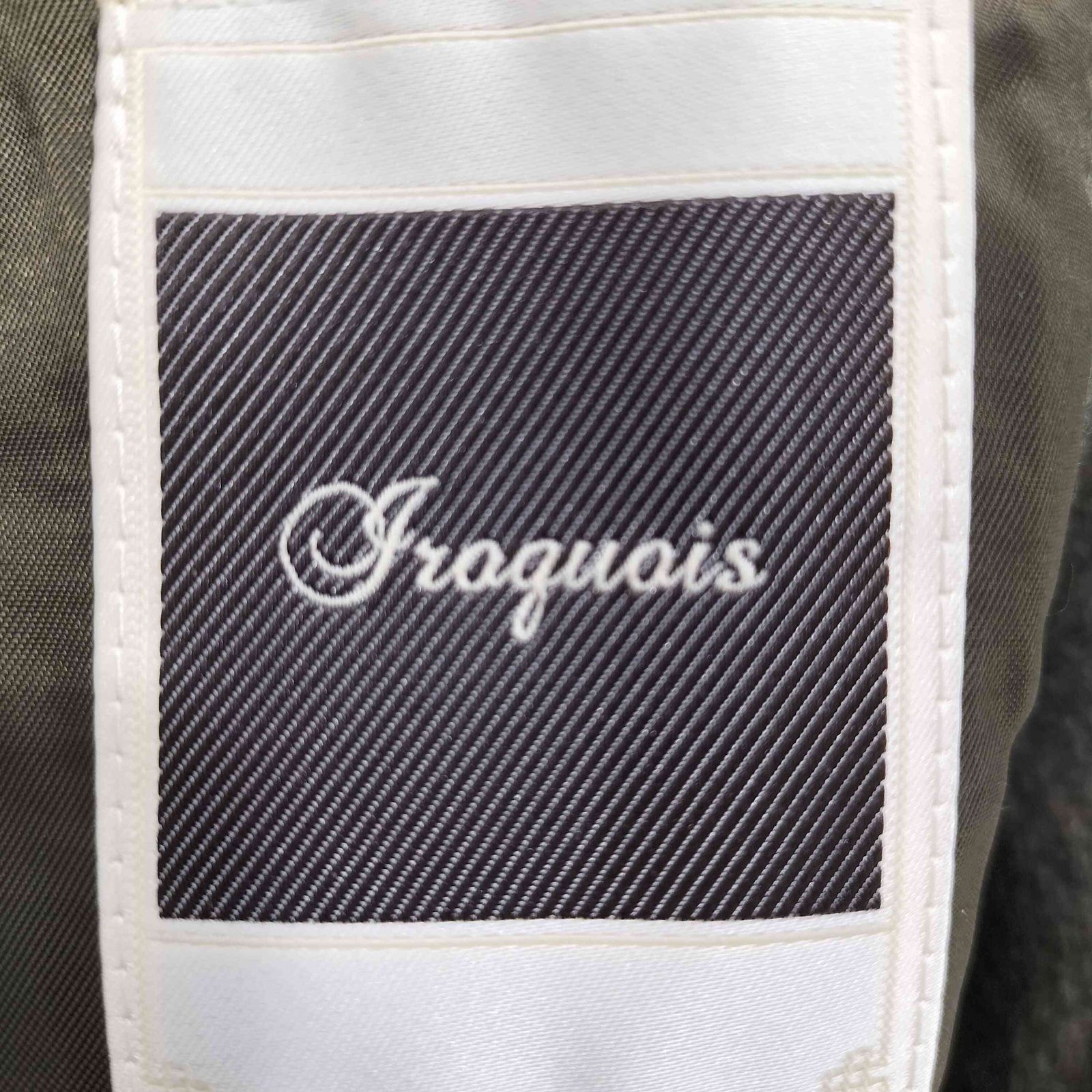 UNDERCOVER iroquois ウール袖レザー切り替え ブルゾン 06SS T期 袖