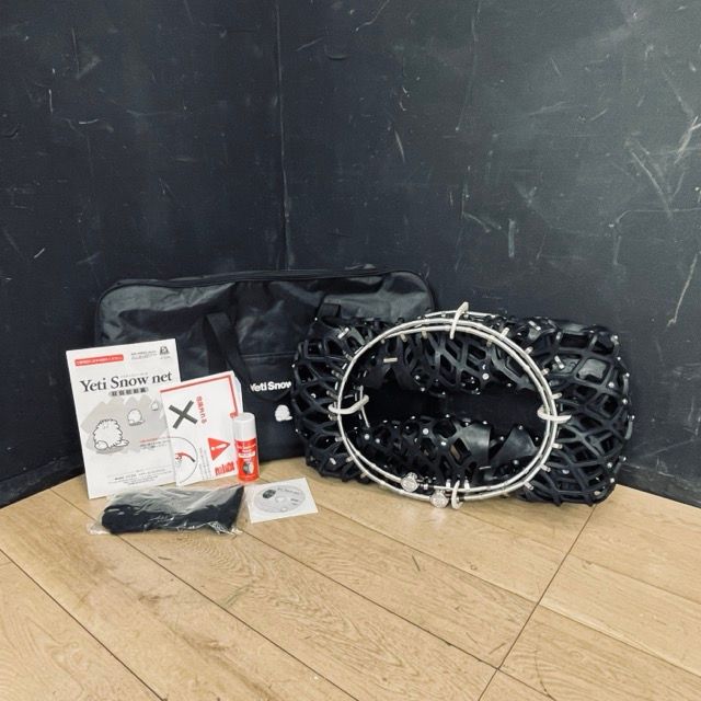 yeti 微笑ましかっ スノーネット タイヤチェーン イエティ M277