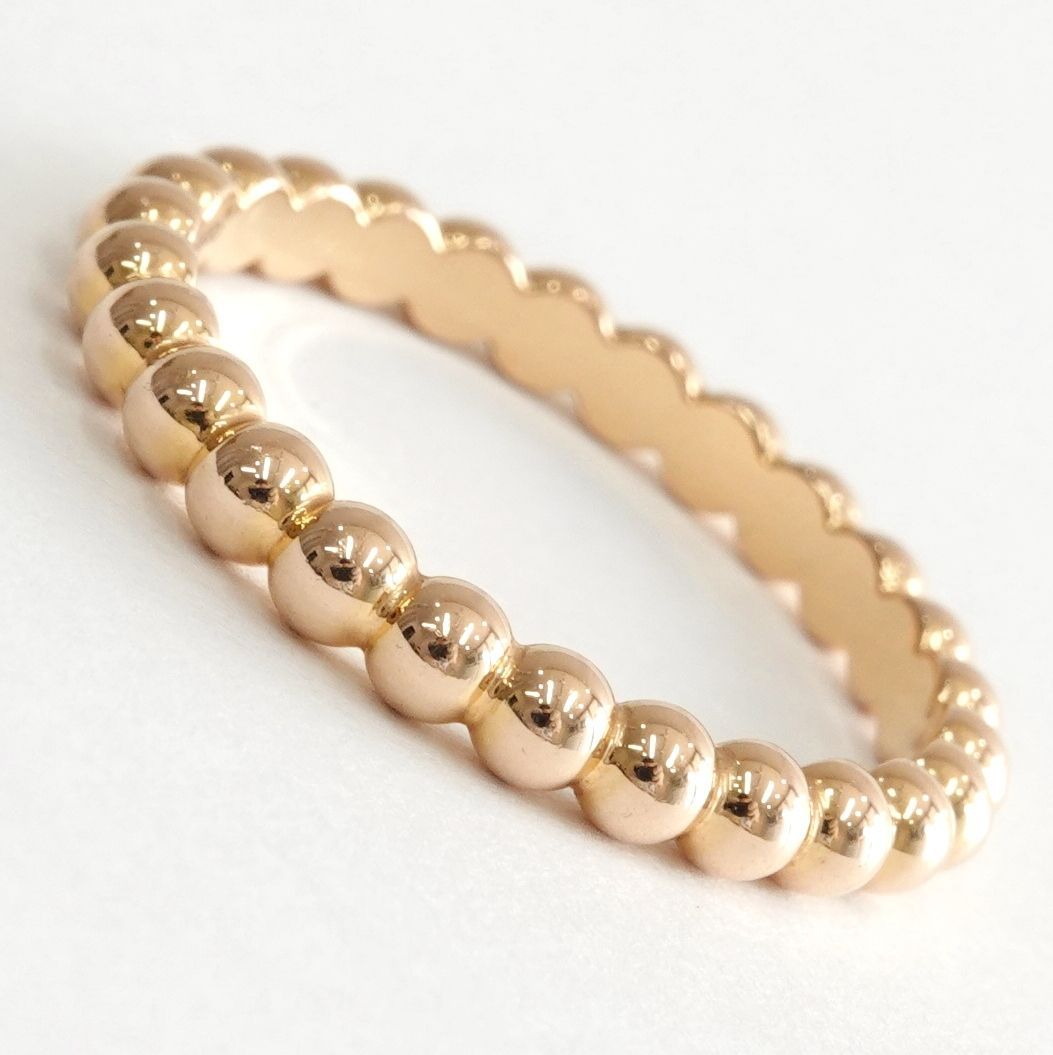 Romy様　ヴァンクリ　ペルレ　リング　ミディアム　WG ヴァンクリーフ&アーペル ペルレリング ホワイトゴールド ミディアム