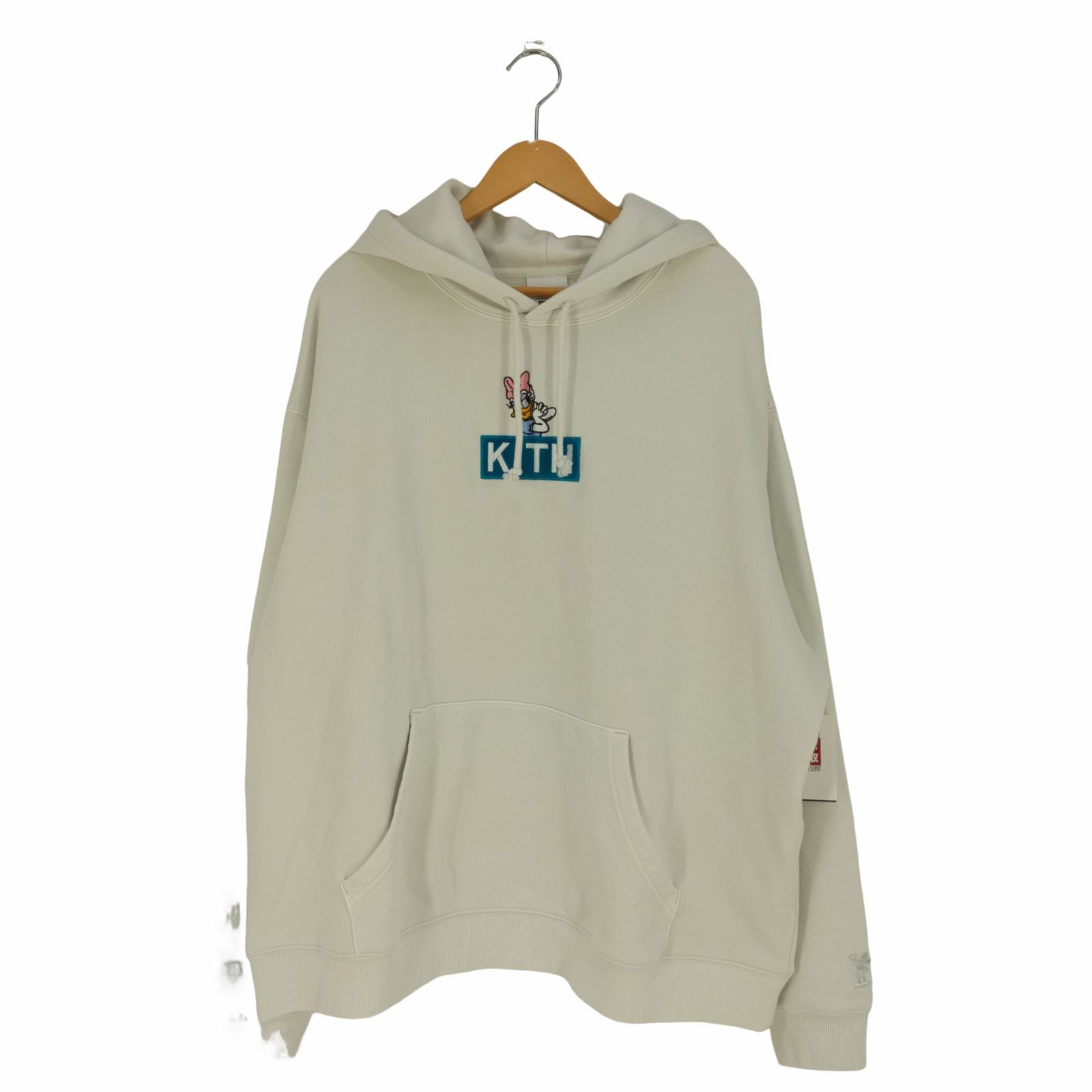 キス KITH Classic Logo Hoodie キャラクター刺繍 プルオーバーパーカー メンズ import：XXL