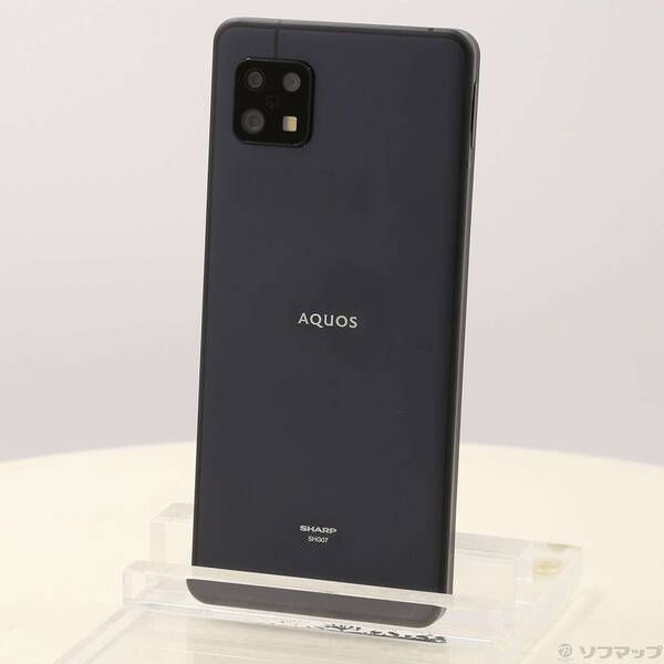 品〕 AQUOS sense6s 64GB ブラック AUAQSE6S au SIMフリー【276