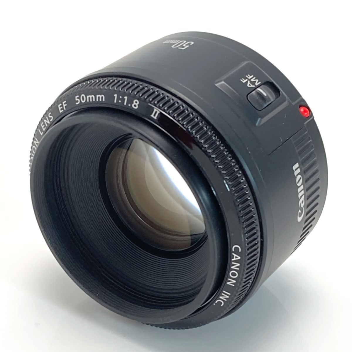 CANON キャノン EF50mm F1.8 II 単焦点レンズ 箱付き - メルカリ