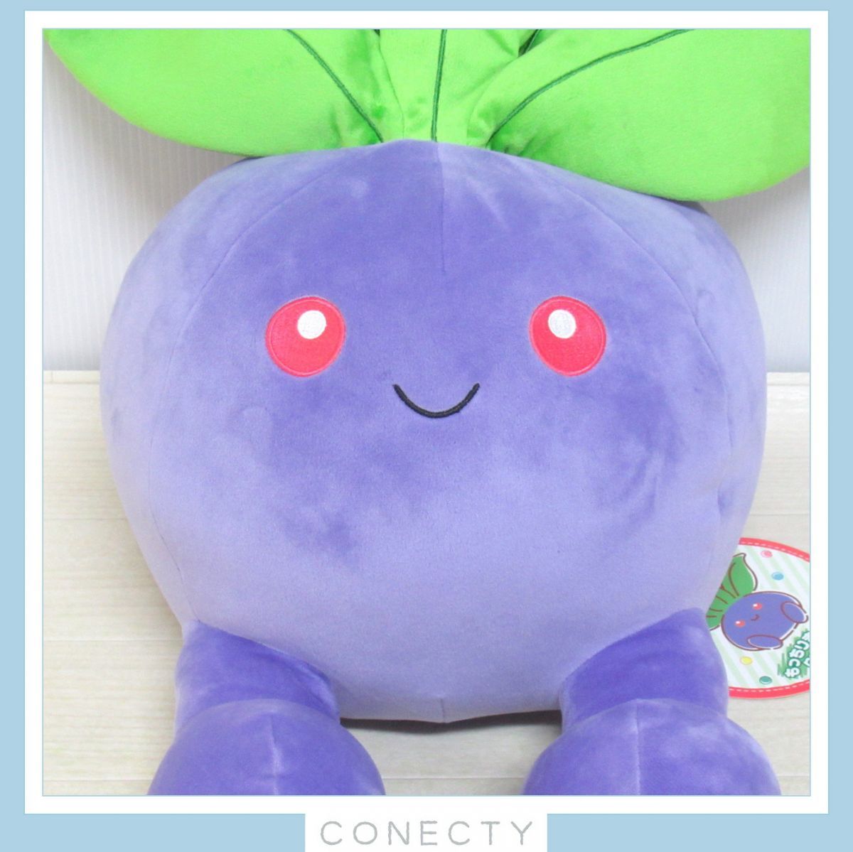 タグ付き もっちりまんまるクッション ナゾノクサ
