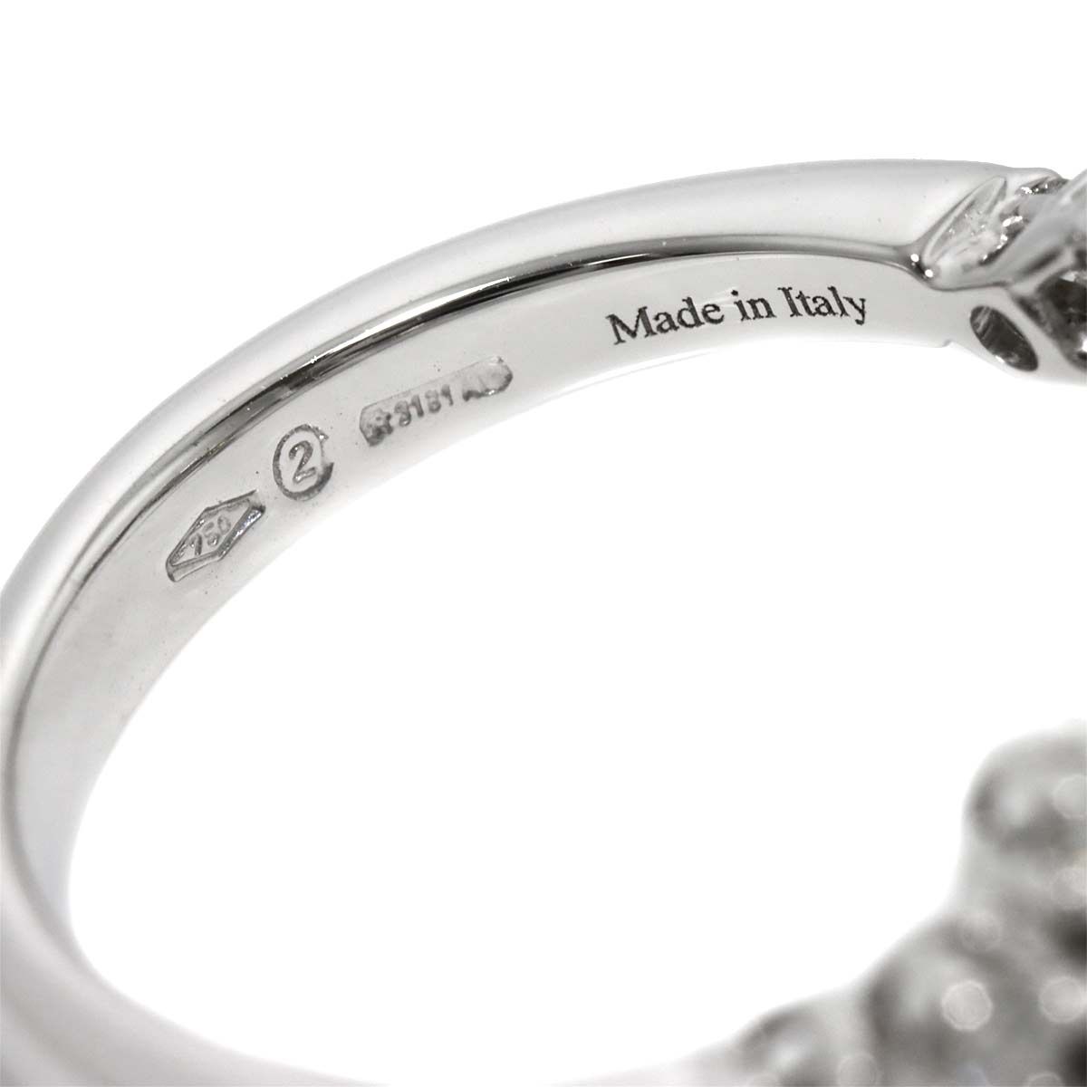 ダミアーニ DAMIANI ミモザ 9号 リング ダイヤ K18 WG ホワイトゴールド 750 指輪 Diamond Ring 証明書付き 90293740 FORTGASGNV_COM_BR