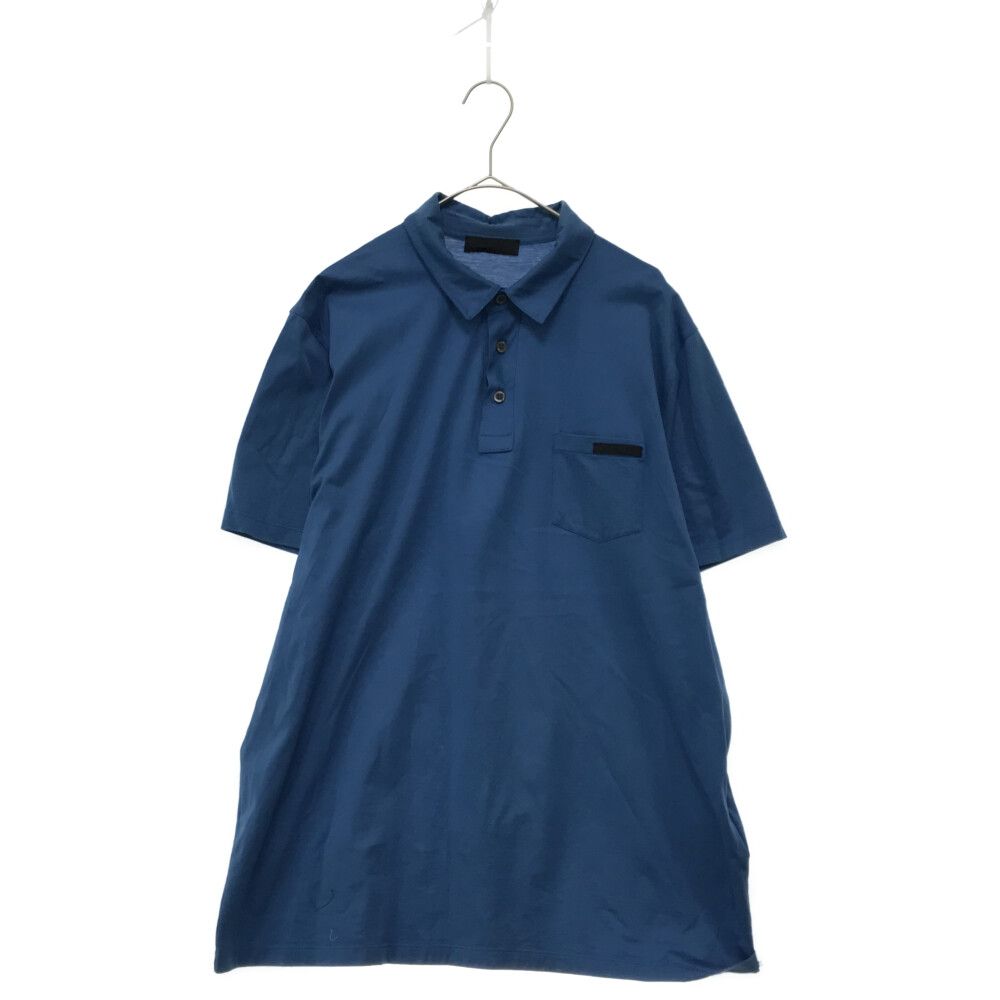 PRADA (プラダ) 21SS POLO SS SHIRTS 胸エンブロイダリーロゴ 半袖