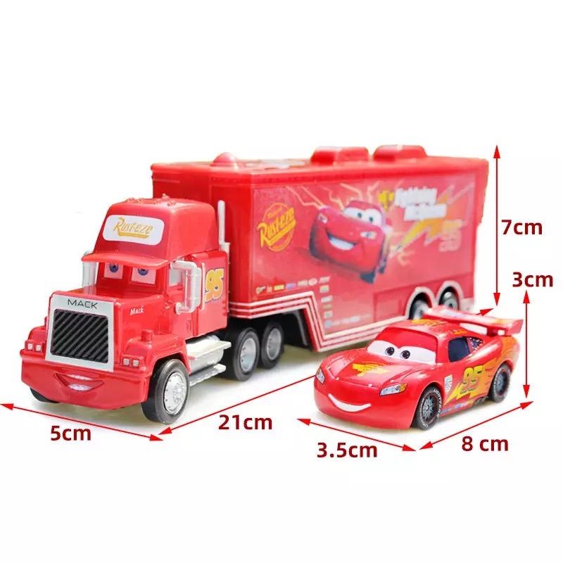 マック マックイーン トレーラー&ミニカーセット♡ 1/55 新品未