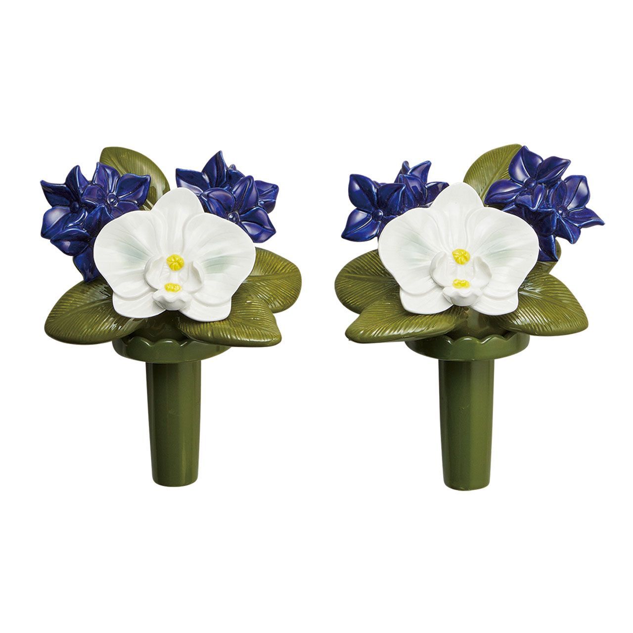 カレンヌ Sサイズ 胡蝶蘭 ホワイト 1対(2個） P24-0883-WH