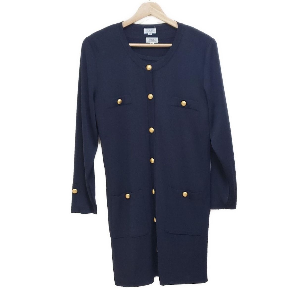 FOXEY フォクシー アンサンブル レディース - ダークネイビー ロング丈