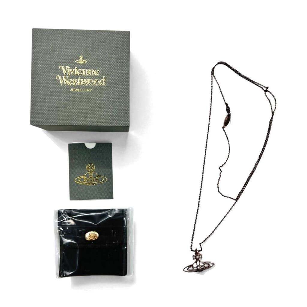 Vivienne Westwood フラット オーブ ネックレス ペンダント