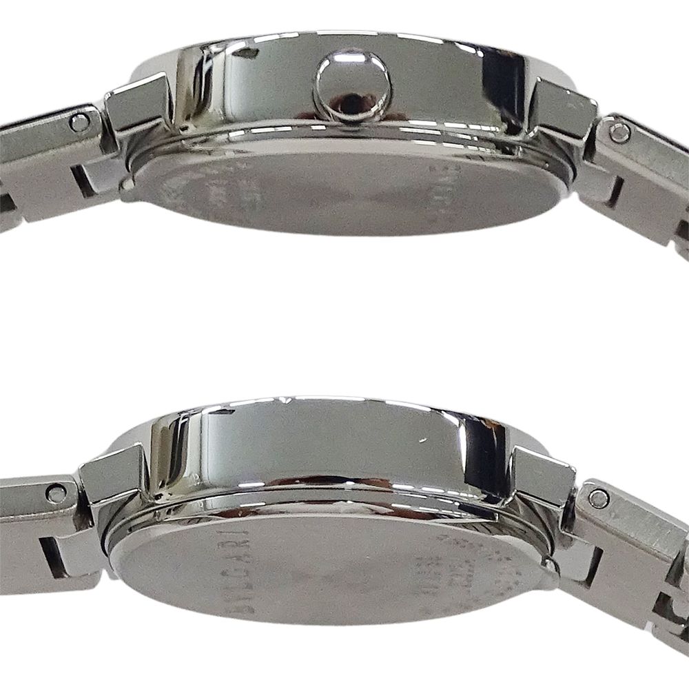 BVLGARI 時計 シルバー ステンレス Steel Bvlgari Bvlgari Watch Grey with Diamonds BBL33C6SS/12