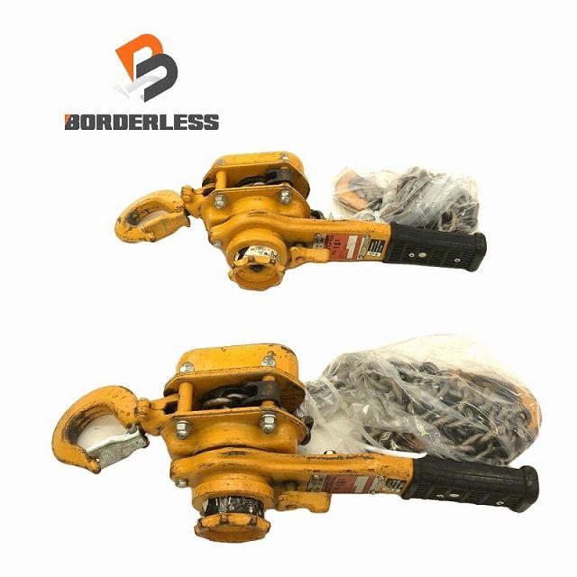 キトー Kito レバーブロック ローディー500kg 2台セット中古整備済 キトー 捕まり Kito レバーブロック ローディー500kg 2台セット