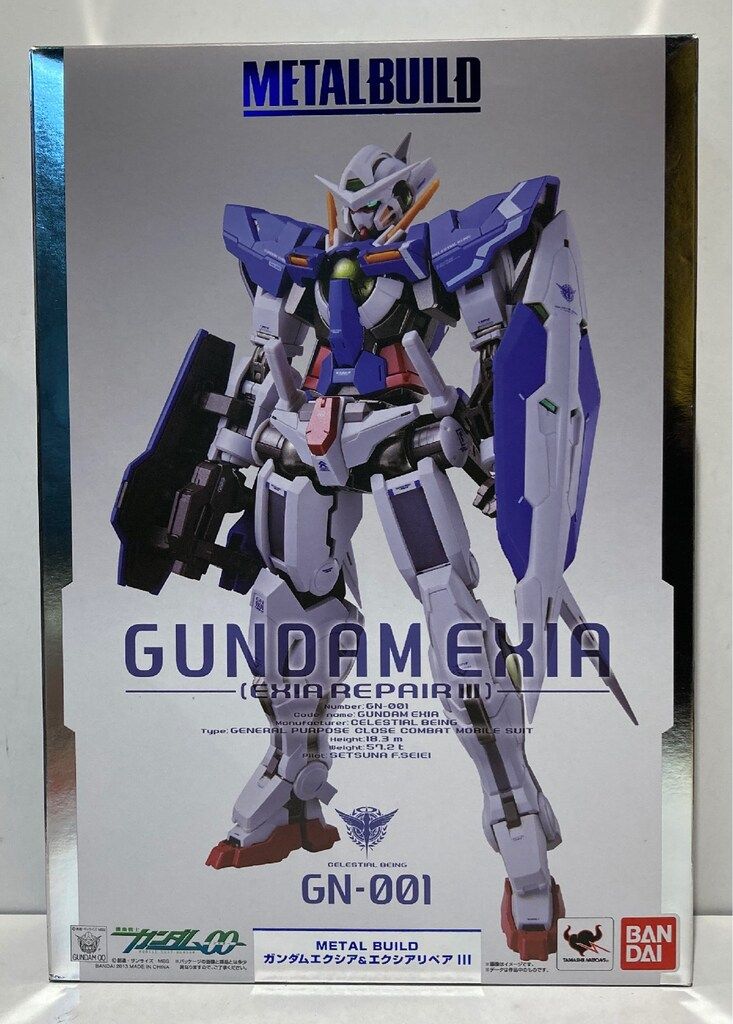 バンダイ METALBUILD GN-001ガンダムエクシアu0026エクシアリペアIII/メタルビルド