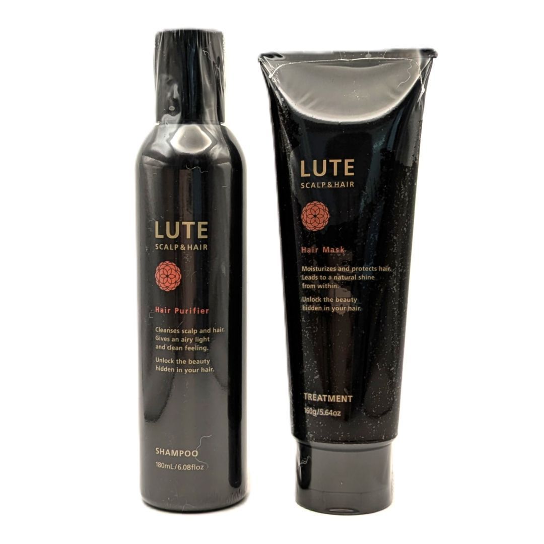 LUTE ルーテ ナチュラリープラス シャンプー＆トリートメント 4点